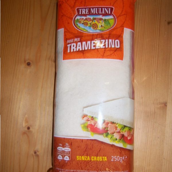 Tramezzini Brot das weiche Italienische Brot Ohne Rand. - Suedtirol Market